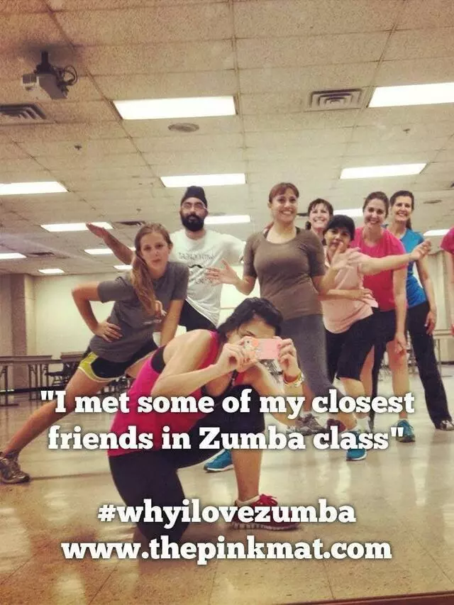 The Pink Mat - Zumba With Monica
