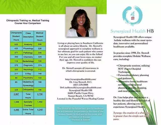 Lisa M Stowell, DC - Synergized Health Holistic Wellness