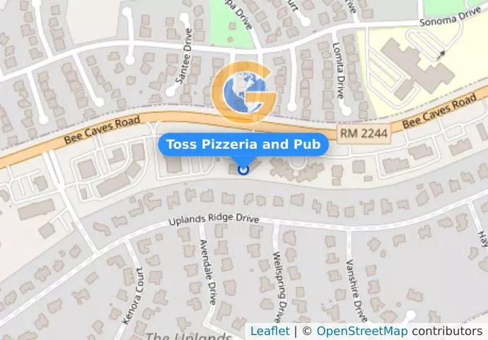Toss Pizzeria and Pub