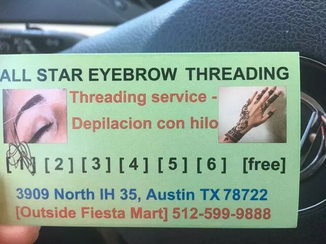 All Star Eyebrow Threading