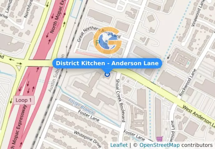 District Kitchen - Anderson Lane