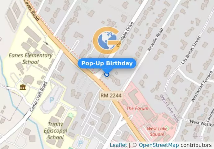 Pop-Up Birthday