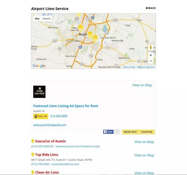 Austin Limo Guide
