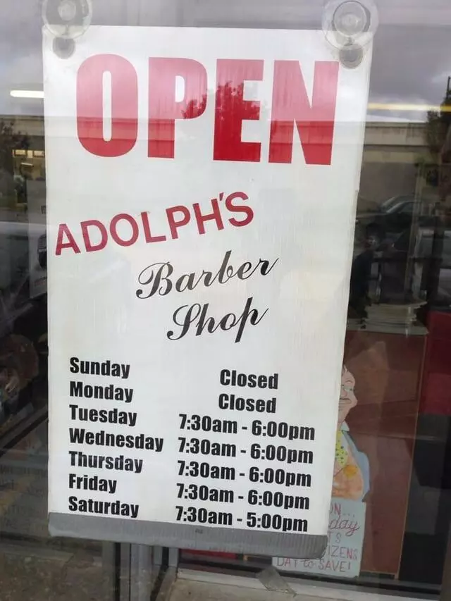 Adolph’s Barber Shop