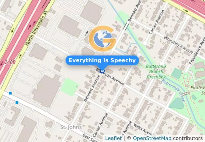 Everything Is Speechy