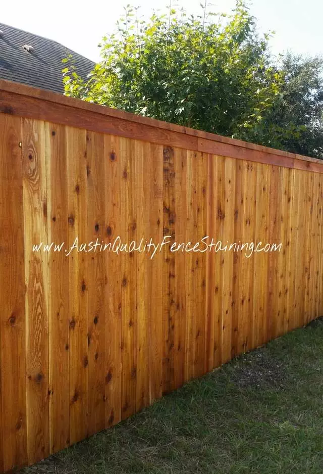 Austin Quality Fence Staining