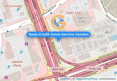 Texas Credit Union Service Centers