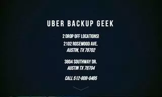 Uber Backup Geek