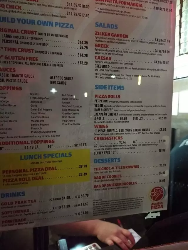 Austin’s Pizza - Southpark Meadows