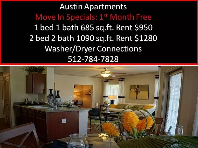 Austin Apartments - 1st Month Free