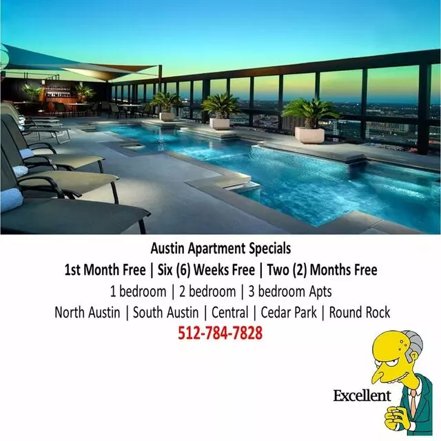Austin Apartments - 1st Month Free