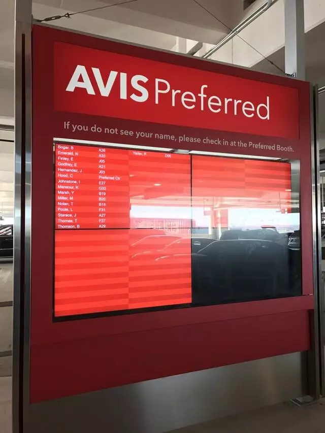 Avis Car Rental