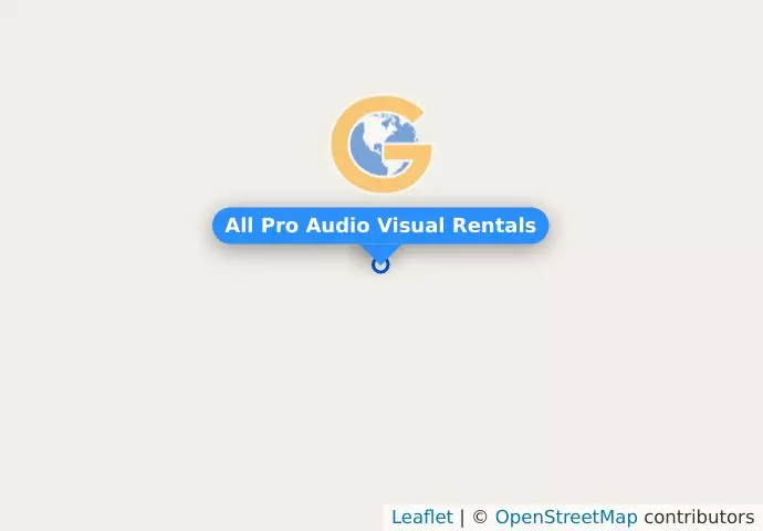 All Pro Audio Visual Rentals