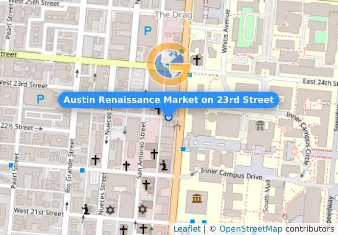 Austin Renaissance Market on 23rd Street