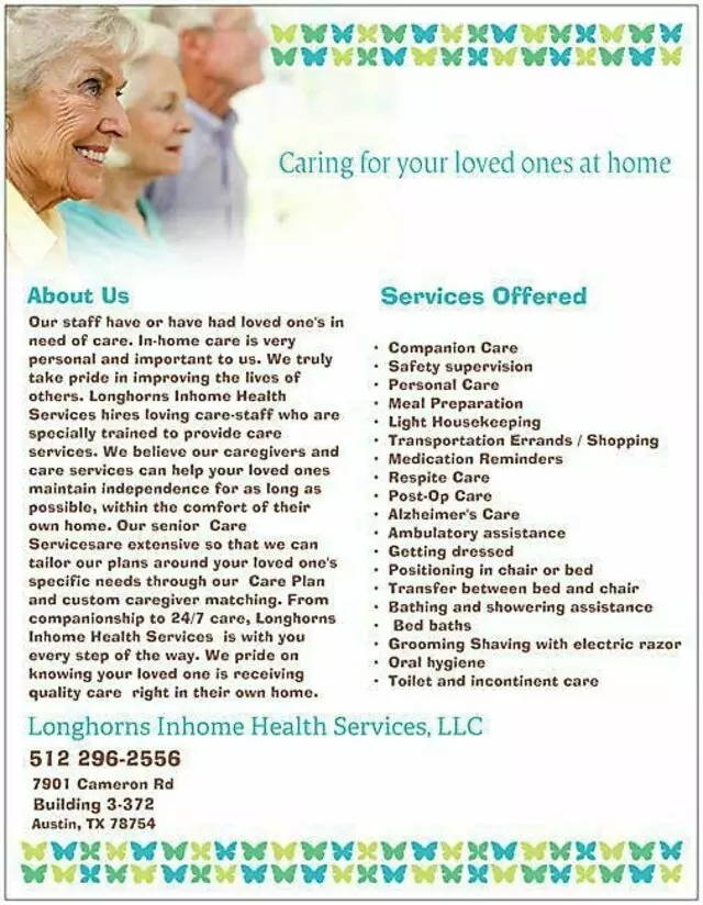 Longhorns Inhome Health Services