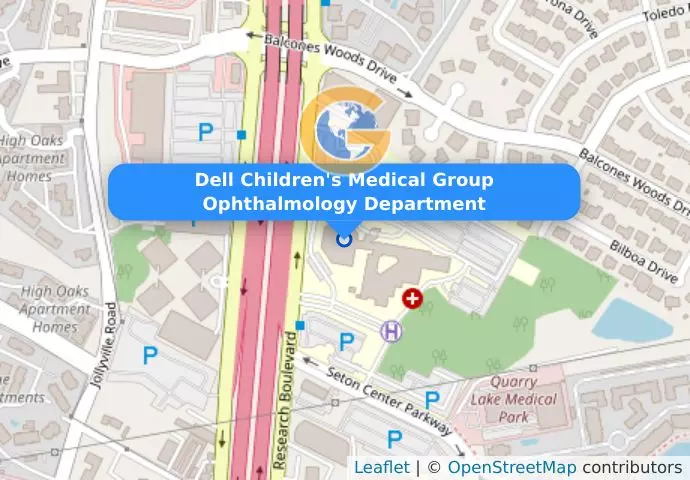 Dell Children's Medical Group Ophthalmology Department