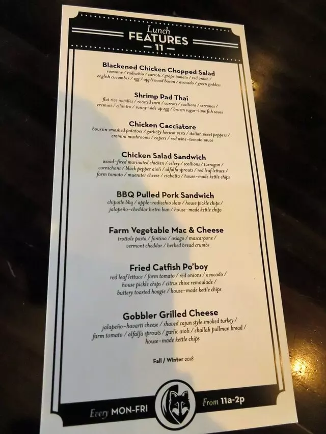 Foxhole Culinary Tavern
