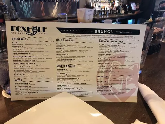 Foxhole Culinary Tavern