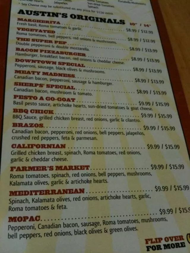 Austin’s Pizza - William Cannon
