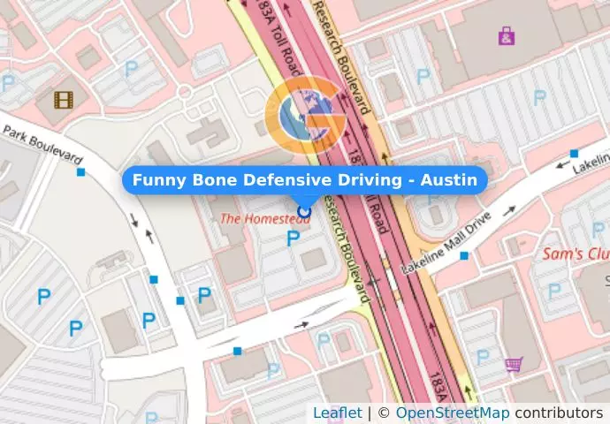 Funny Bone Defensive Driving - Austin