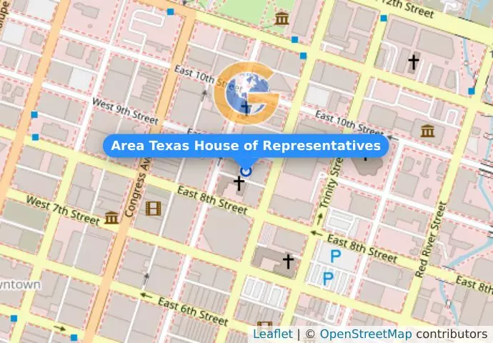 Area Texas House of Representatives