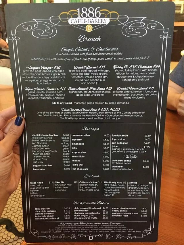 1886 Cafe & Bakery