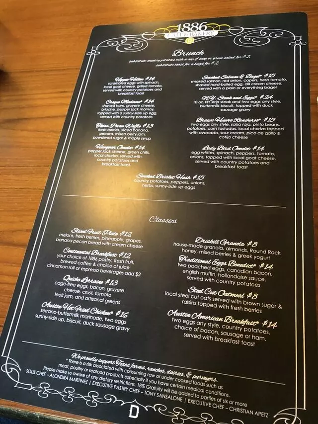 1886 Cafe & Bakery