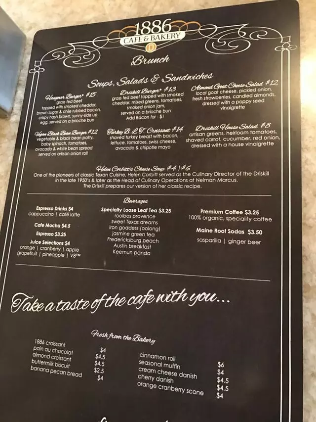 1886 Cafe & Bakery