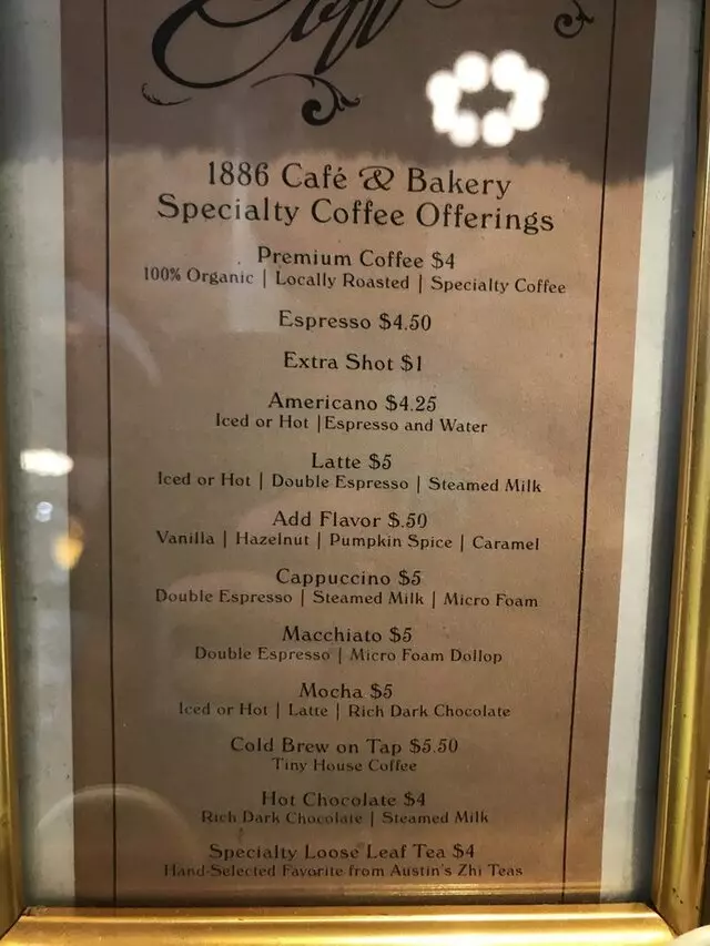 1886 Cafe & Bakery