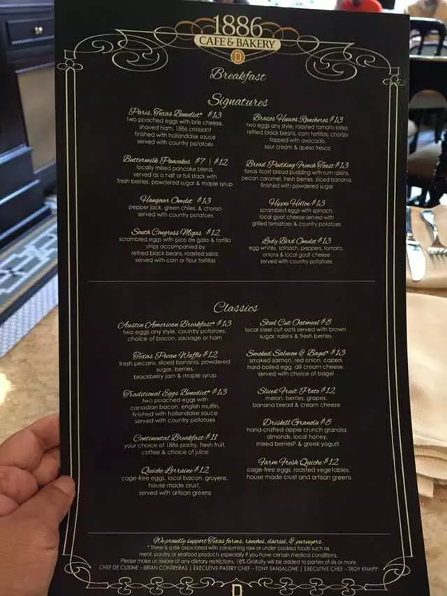 1886 Cafe & Bakery