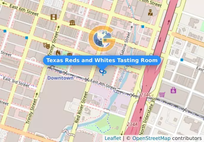 Texas Reds and Whites Tasting Room