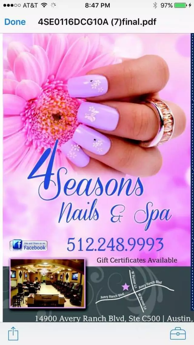 4 Seasons Nails & Spa