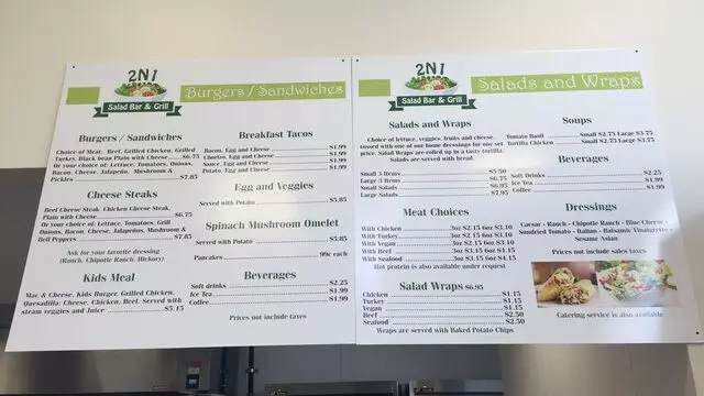 2N1 Salad Bar and Grill
