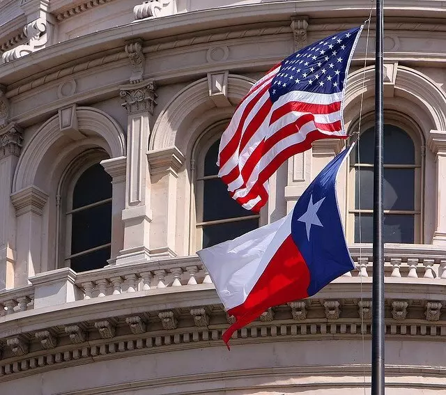 Austin Flag and Flagpole