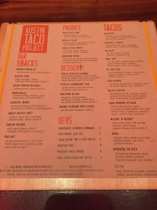 Austin Taco Project