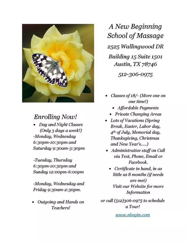 A New Beginning School of Massage