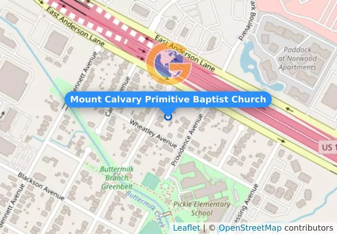 Mount Calvary Primitive Baptist Church