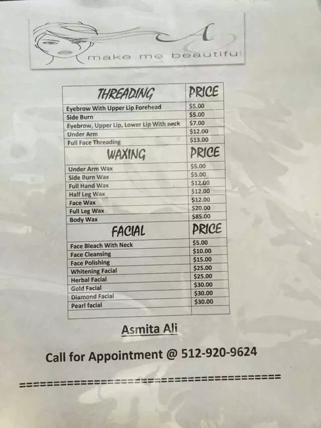 Asmita Ali Threading Service