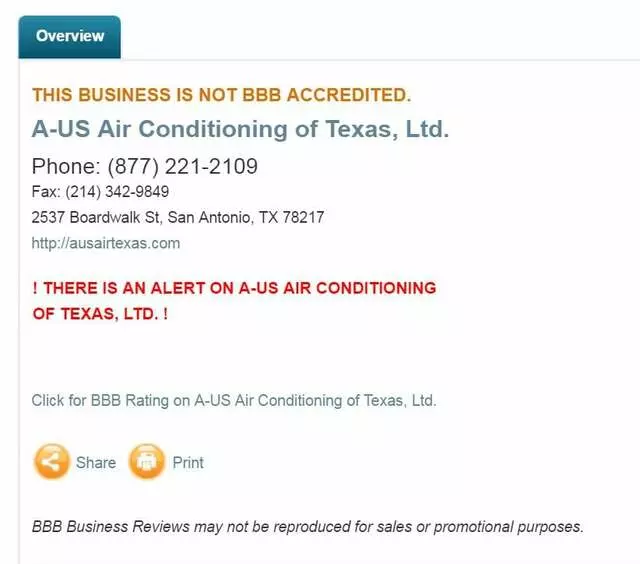 A-US Air Conditioning of Texas