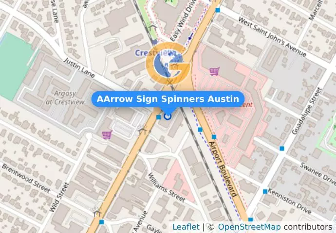 AArrow Sign Spinners Austin
