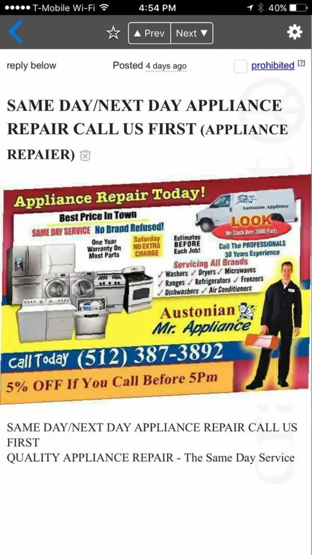 Austonian Appliance