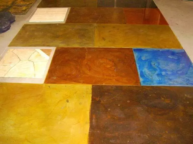Austin Concrete Acid Stain