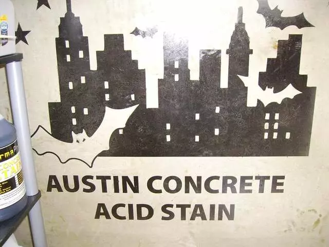Austin Concrete Acid Stain