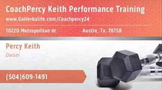CoachPercy Keith Performance Training
