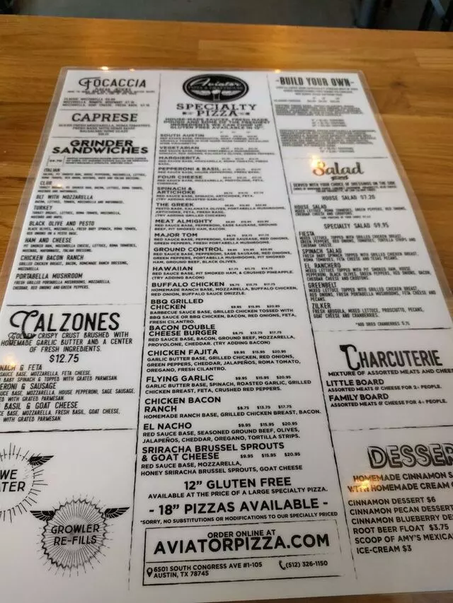 Aviator Pizza & Drafthouse