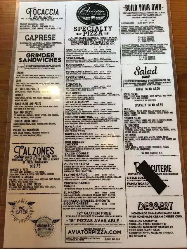 Aviator Pizza & Drafthouse