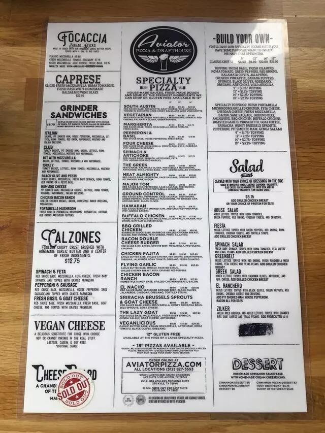 Aviator Pizza & Drafthouse