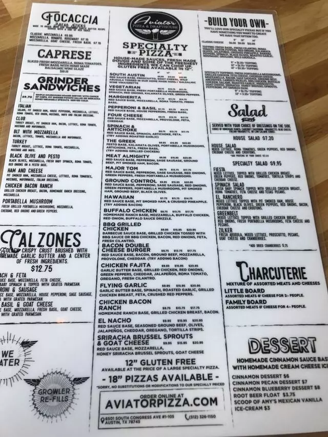Aviator Pizza & Drafthouse