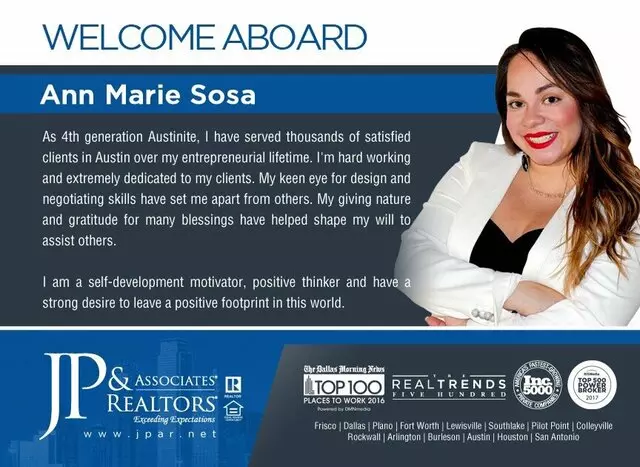 Ann Marie Sosa - JP and Associates