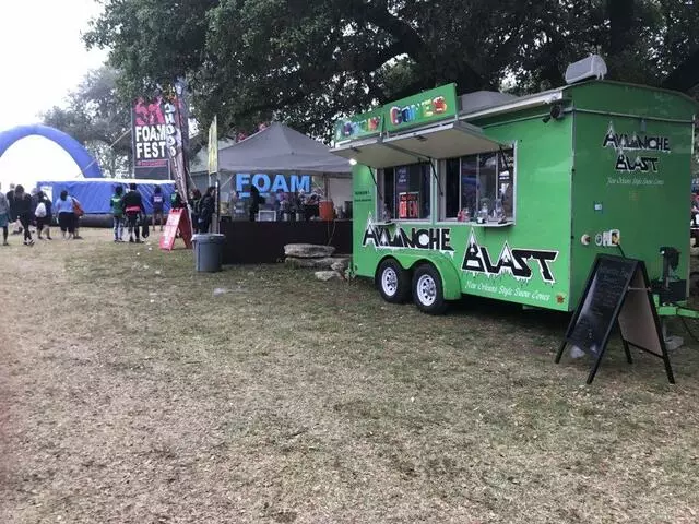 Avalanche Blast Shaved ice